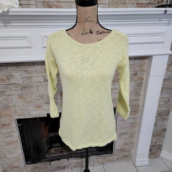 TALBOTS heathered button detail sweater size XS - Picture 1 of 7
